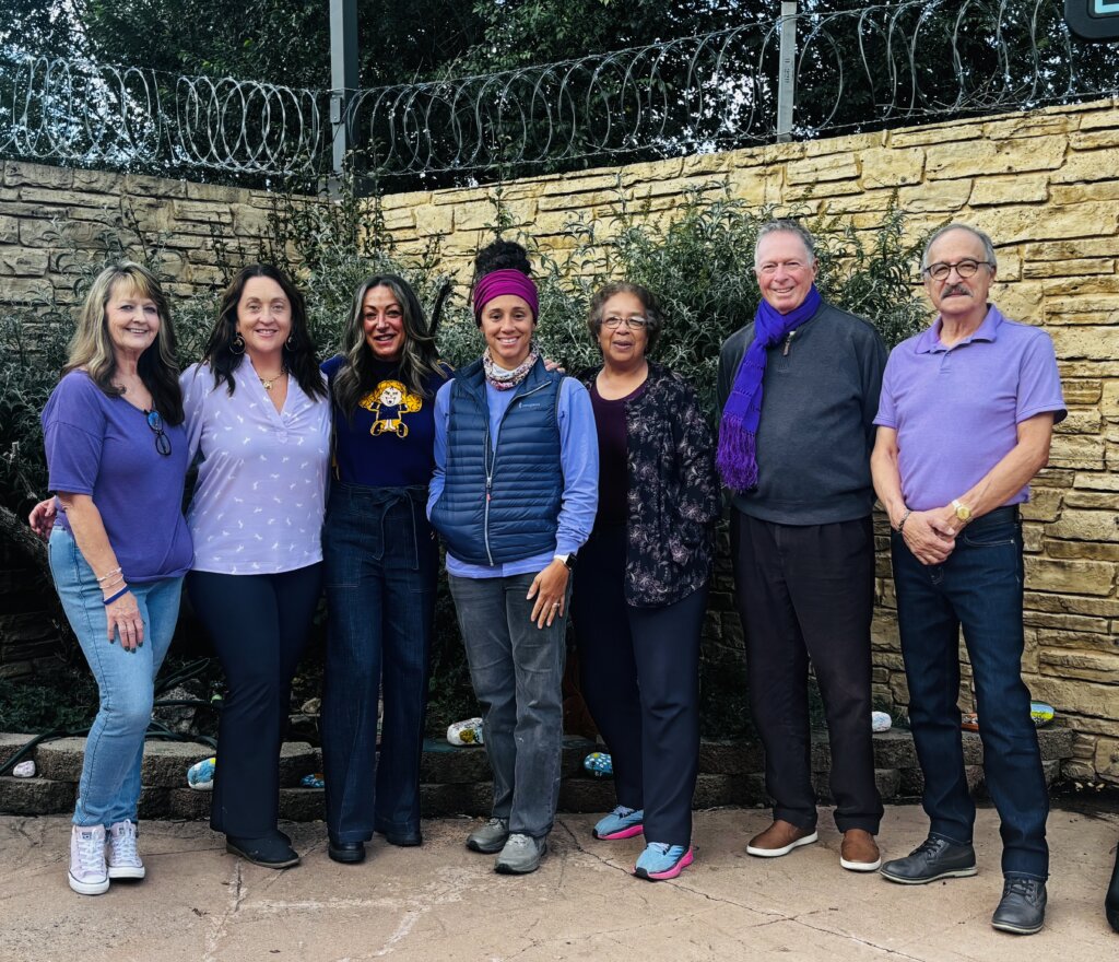 From left to right: Susanne Francis (Executive Director), Dara Jenkins, Kaycee Stahl, Amanda Foster (President), Tanya Tyler (Secretary), Dave Tomlin (Treasurer), Sal Lopez, and Lola McVey (Not pictured).